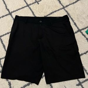 Adidas clima cool black shorts, size 38